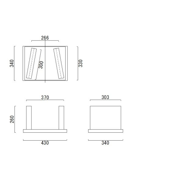 画像5: スピーカースタンドDタイプ　360-330-H300　W400-D300高さ300まで対応　ダイヤトーンDSシリーズなどに