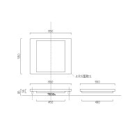 スピーカー用キャスターボード　650-550-P30　TE50ｓ　耐荷重240キロ（静止時）ペア価格