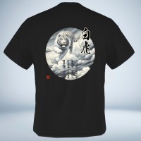 四神　白虎　 バックプリント　Tシャツ