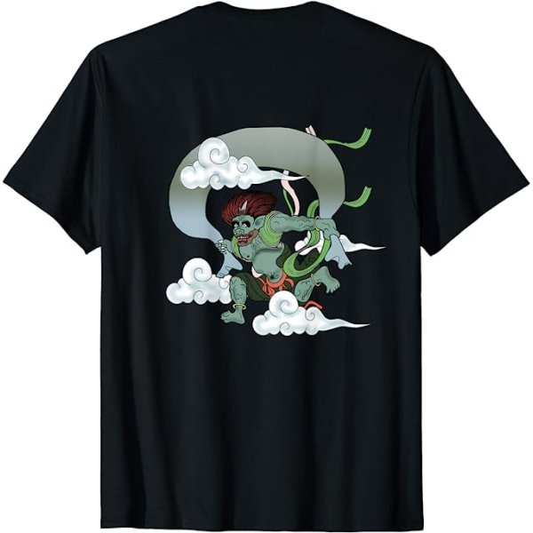 画像1: 風神 日本の神　神話　守り神 Tシャツ