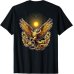 画像1: 金鵄 霊鳥　神鳥　日本　日本神話　大和魂　バックプリント Tシャツ (1)