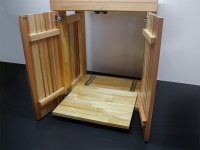 スライド棚　底引きタイプ