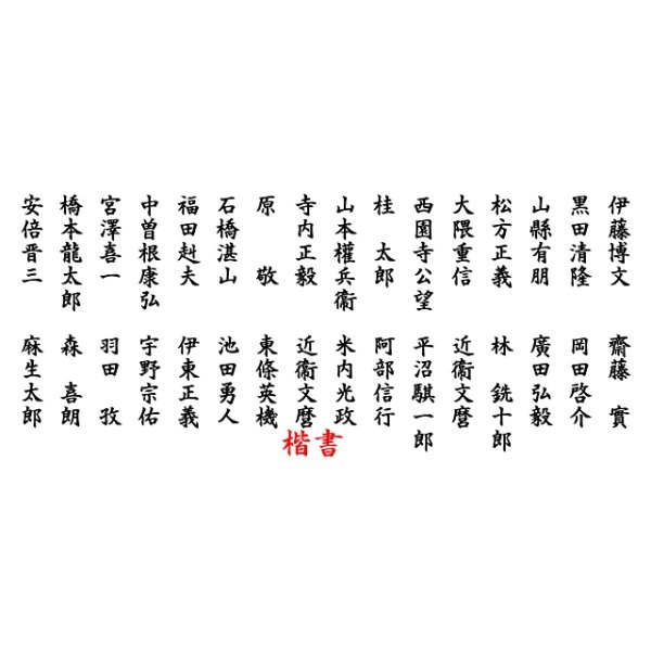 画像4: 浮彫表札　横型　太楷書　ウォルナット　 　