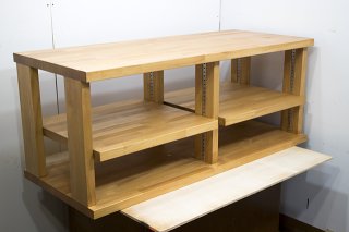 木製 5段オーディオラック　特注品 木製 5段オーディオラック 特注品