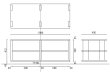 画像4: オーディオラック TS2R362-P25-CAS40　キャスター付き (4)