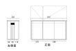 画像5: ヒノキの無垢キャビネット　２連置き用　３０と６０センチ (5)